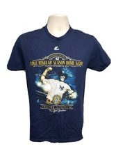 2013 Mariano Rivera #42 Final Regular Season Home Game Adult Small Blue TShirt - $19.80