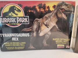 Tyrannosaurus Rex And Velocirsptor Super Detailed Models Vintage - £66.84 GBP