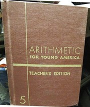 BOOK Arithmetic for Young America Grade Five Teacher&#39;s Edition  - £8.67 GBP