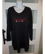 Victoria&#39;s Secret Black LS Nightgown Size M Women&#39;s - $24.96 CAD