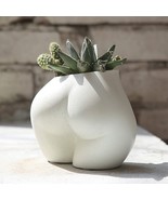 Frozzur Mini Lower Body Pot, Female Body Shaped Small Flower Planter With - £28.83 GBP