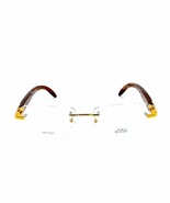 Porta Romana Model 1954- Gold Plated Frame with Bubinga Lacquered Wood - €419,03 EUR