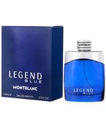 LEGEND BLUE * Mont Blanc 3.3 oz / 100 ml Eau De Parfum " EDP " Men Colog... - $74.99