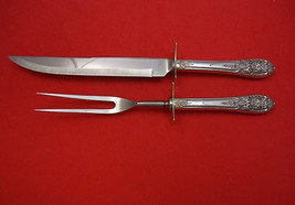 Crown Princess by International Sterling Silver Roast Carving Set 2pc HHWS 14&quot; - £206.08 GBP