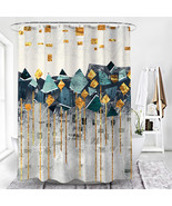 Simple Wind Geometric Pattern Toilet Curtain - $54.14 CAD+