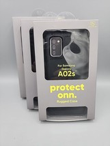 Protect Onn Rugged Case For Samsung Galaxy AO2 1 Case Factory Sealed - $10.86