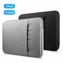 Laptop Soft Sleeve Case Bag Cover For 13&quot; 15.6&quot; MacBook Pro Air HP Dell ... - £15.83 GBP+