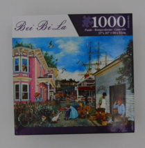 Bei Bi La 1000 Piece Puzzle Groceries Supermarket Lake Ship Old Men Chil... - £7.92 GBP