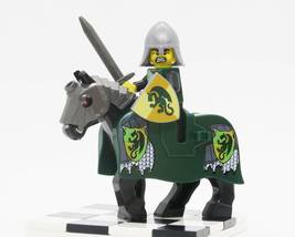 Armored Horse Dragon Knight Minifigures Castle Kingdoms 2pcs Minifigure Bricks - £5.09 GBP