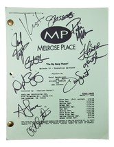 Melrose Place (10) Cast Signed The Big Bang Theory Full Episode Script JSA - £378.79 GBP