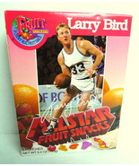 Fruit Snacks Larry Bird All Star Basketball 1991 nostalgia empty box - $10.84