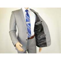 Men's Soft Wool Cashmere Light Gray Business Suit Giorgio Cosani 900-03 Gray New image 6