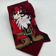 Jerry Garcia Christmas Tie Santa Collection 35 Silk 4&quot; Holiday Grateful ... - $17.75