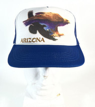 Vintage Arizona Eagle SnapBack Trucker Hat Foam Front - $17.81