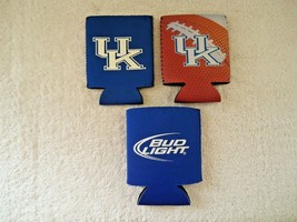 Mixed Lot Of 3 Collectible Koozies,2,U.K.,1,Bud Light &quot; Great Collectible Lot &quot; - £9.80 GBP