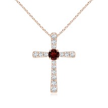 Authenticity Guarantee

ANGARA 0.48 Ct Garnet and Diamond Cross Pendant Neckl... - $1,363.12