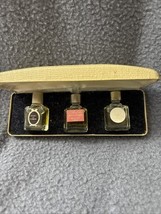 Vintage Miniature Ladies Perfume de France Nearly Full Bottles, Set of 3 - $14.99