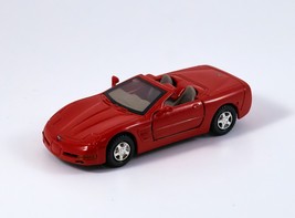 1998 Corvette Diecast Car Scale 1:43 Red #4001 - $10.99