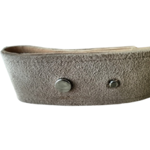 Ultrasuede Sand Western Horse Show Belt 1 1/2" wide 30" to 33"... image 2