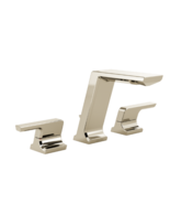 New Polished Nickel Two Handle Widespread Bathroom Faucet by Delta - £411.36 GBP