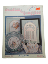 Stoney Creek Cross Stitch Pattern Booklet Cuddles and Snuggles Baby Duck... - $5.99