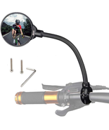 DRCKHROS Bike Mirror Rotatable and Adjustable Wide Angle Rear View Mirror - $490.65 MXN