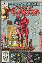 What If #35 ORIGINAL Vintage 1982 Marvel Comics Elektra Daredevil - £11.60 GBP
