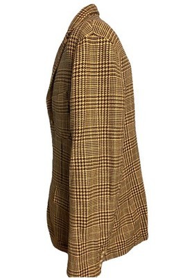 Ralph Lauren Rugby Men's Plaid Blazer Tan/Brown XL Item image 2