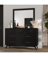 Melbourne Mirror, Black - $6,519.47 MXN