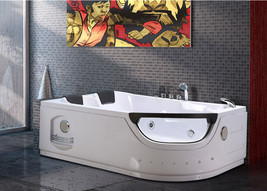 Whirlpool massage hydrotherapy bathtub hot tub double pump LUNA 2 two pe... - £2,477.20 GBP