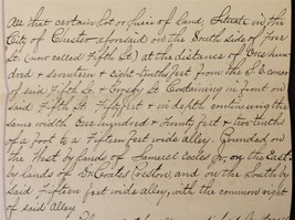 1874 Antique Deed Mortgage Chester Pa Crosby Morton Hoane Maddocks Mc Ilvain Del - £35.17 GBP