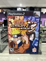 Naruto: Ultimate Ninja 3 (Sony PlayStation 2, 2008) PS2 CIB Complete Tested! - £14.52 GBP