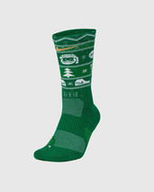 Nike Elite Crew Basketball Green Christmas Socks SX7866-312 Men&#39;s Size X... - $27.71