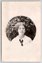 Bellefontaine OH Ohio RPPC Edwardian Woman Photo Johnson Family Postcard G45 - $12.95