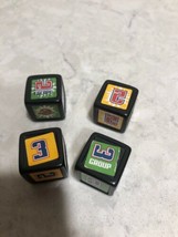 2001 Jurassic Park III Island Survival Game Pieces: All 4 Dice Parts A16 - £7.16 GBP