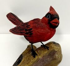 Cardinal Bird Statue Figurine Vintage Bakelite 1980-90 Collectible 4.5&quot; ... - $28.01 CAD