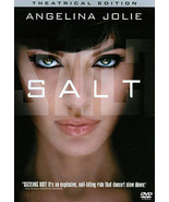 Salt Starring Angelina Jolie DVD Theatrical Edition Action Adventure PG 13 - £4.75 GBP