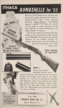 1955 Print Ad Ithaca Model 37 Featherlight Repeater Shotguns Ithaca,New ... - £11.26 GBP