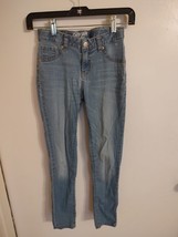 Cat and Jack Girls Size 10 Skinny Blue Jeans Mid Rise - $5.38