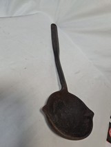 Large Vintage Warren Cast Iron Smelting/Casting Ladle 4&quot; Dia. Cup 2 Pour... - $19.40