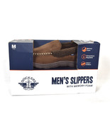 Dockers Slippers Memory Foam Indoor Outdoor Soles Temp Regulated Mens Me... - $44.66 CAD
