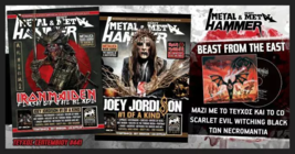 GREEK METAL HAMMER MAG 09/2021 IRON MAIDEN JOE JORDISON NECROMANTIA CD +... - £27.80 GBP