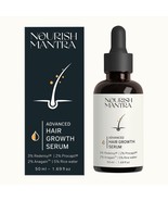 Nourish Mantra Advanced Hair Growth Serum For Women &amp; Men Hair Thinning ... - £18.88 GBP