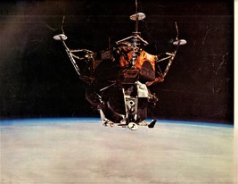 NASA   Picture  Apollo 9 lunar Module in Space  (11 x 14 picture) - $9.00