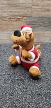Gemmy Industrial Corp ~ Dancing Singing 8in Scooby Doo Plush In Santa Suit! - £9.30 GBP