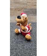Gemmy Industrial Corp ~ Dancing Singing 8in Scooby Doo Plush In Santa Suit! - £9.15 GBP