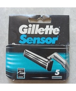 10 x Gillette Sensor 5-Pack Refill Shaver - 50 Cartridges Genuine NEW OL... - $165.00