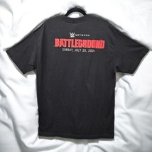 Vintage WrestleMania Network Battleground 2014 Local Crew T- Shirt Large... - $17.75