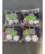 NIB Lot of 370 Gift Bows (12 bags) Peel&#39;n Stick multicolor - $597.38 MXN
