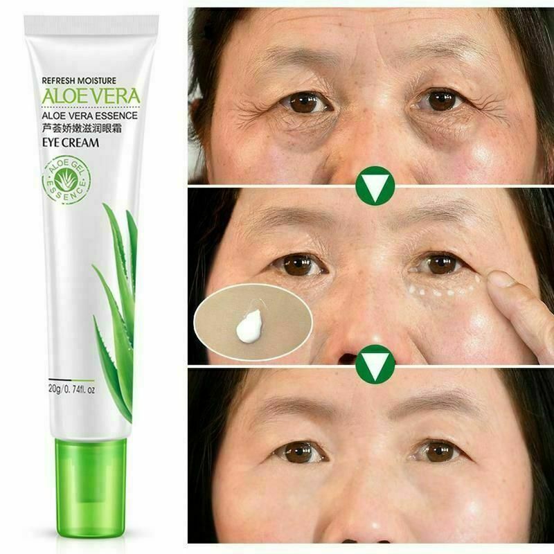 Crema hidratante para ojos con aloe vera Elimina las ojeras bolsas de...